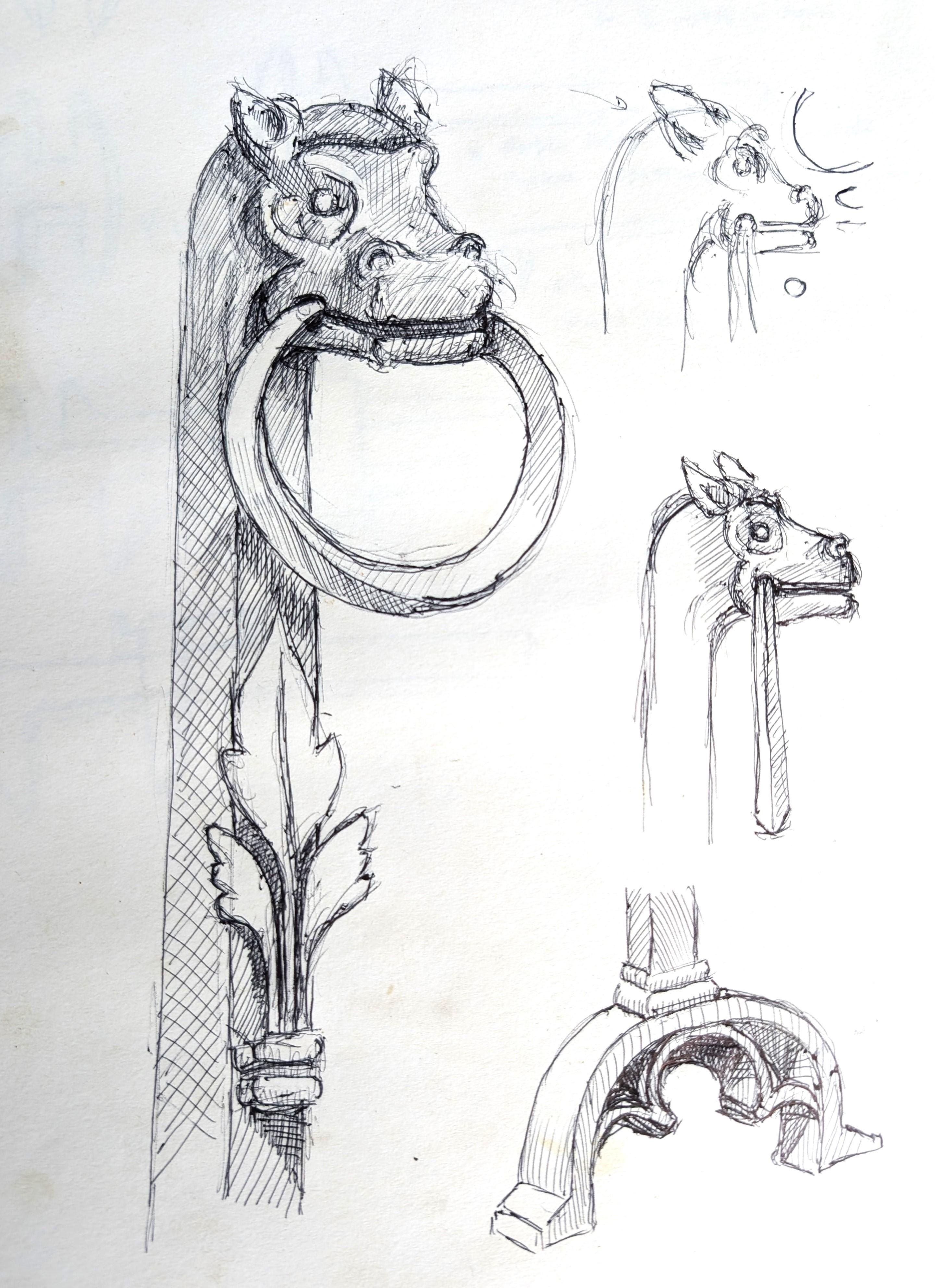 Dragon Andiron Study